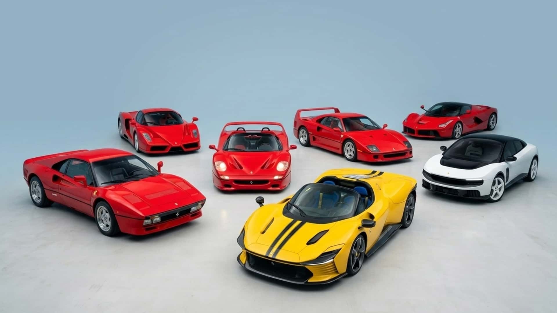 7 Ferrari Sultan Meets Monster akan Dilelang di Monterey, dari 288 GTO sampai Luce Chassis 0!